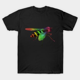 colorful wasp, rainbow, insect, bee T-Shirt